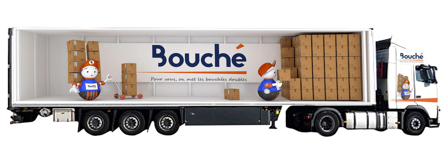 Mascotte 3D Bouché